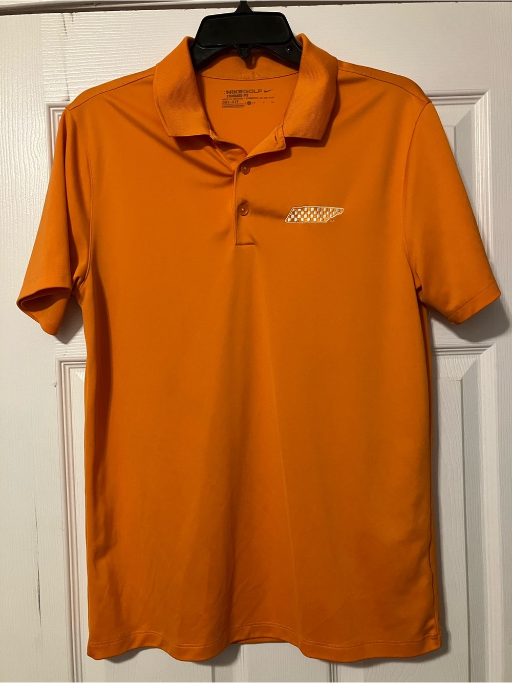 Tennessee Volunteers Nike Golf Dri-FIT Polo Shirt Orange Mens Size Small